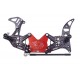 Pedane Arretrate Racing Spider KAWASAKI ZX 10R 2011 - 2015