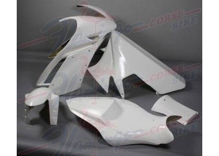 Kit Carentura Completa Racing Pista Coda Per Sella Neoprene Tessuto Rinforzato Carbonio YAMAHA YZF R1 2007 - 2008