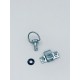 KIT SGANCI RAPIDI 6X11 MM CON RICETTACOLO A RIVETTO