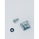 KIT SGANCI RAPIDI 6X11 MM CON PERNO A TESTA ESAGONALE E RICETTACOLO A CLIP