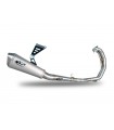 SCARICO COMPLETO SPARK COLLETTORE INOX SILENZIATORE KONIX  - YZF R3 (15-16)