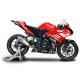 SCARICO COMPLETO SPARK COLLETTORE INOX SILENZIATORE KONIX  - YZF R3 (15-16)
