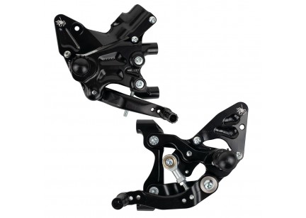 Pedane Arretrate Spider DUCATI V2