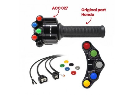KIT ACCELERATORE CON PULSANTIERA RACING JETPRIME HONDA CBR 1000 RR - R 2020-2022