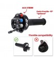 COMANDO GAS JETPRIME CON PULSANTIERA INTEGRATA PER BMW S 1000 RR 2015-2022