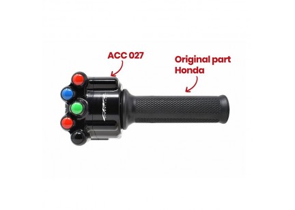 COMANDO GAS JETPRIME CON PULSANTIERA INTEGRATA PER  HONDA CBR 1000 RR-R 2020-2022