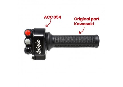 COMANDO GAS JETPRIME CON PULSANTIERA INTEGRATA PER KAWASAKI NINJA ZX10R 2020-2022