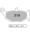 COPPIA PASTGLIE FRENO POSTERIORE OGNIBENE TROFEO SINTERED PER SUZUKI GSXR 1000 2005-2023