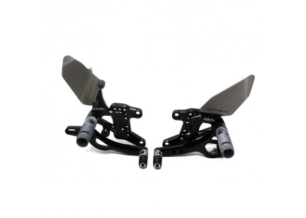 PEDANE ARRETRATE VALTERMOTO REGOLABILI TIPO 3.5 PER KTM SUPERDUKE 1290 2014-2018