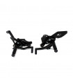 PEDANE ARRETRATE VALTERMOTO REGOLABILI TIPO 3.5 PER YAMAHA MT09 2013-2016